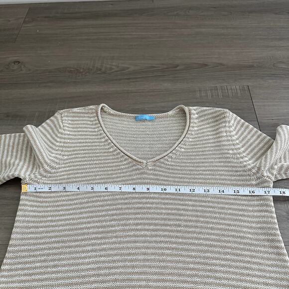 J. McLaughlin Callum Striped Knit Sweater Women's Size Small - Picture 6 of 8